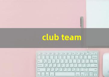 club team